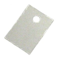 FLAT MICA WASHER CLEAR TO220 13x18mm-MPQ=10  / 170638  -IND